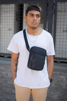 Месенджер Without Basic Men Black