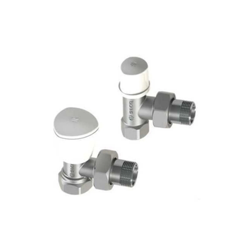 Краны радиаторные угловые ARCO 1/2" подача + обратка KC012 KCM17