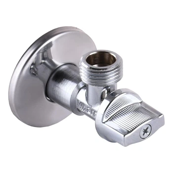 Кран шаровой угловой ARCO 1/2" х 1/2" NOV91MAC металлическая ручка, Кран шаровой угловой ARCO