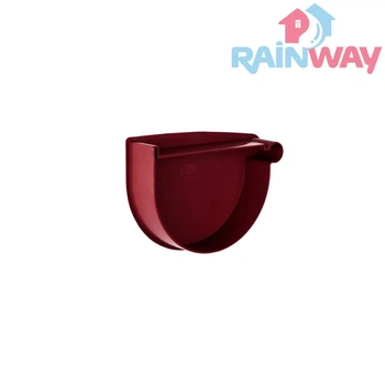 Заглушка воронки правая RAINWAY 90 система Красная