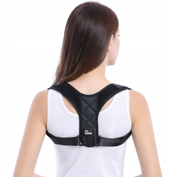 Бандаж для корекції постави Majestic Sport до 100 см (fit0008692) Чорний