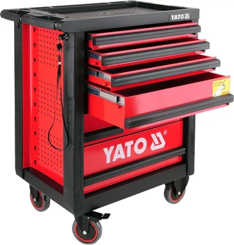 Шафа-візок для інструментів YATO з 6 шуфлядами, 958x 766x 465 мм [1]