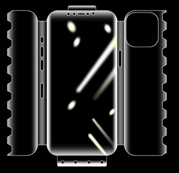 Защитное пленка DK HydroGel 360° Butterfly для Apple iPhone 12 Pro Max (clear)