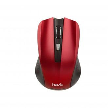 Мышь беспроводная Havit HV-M921GT, Red, USB, 2.4GHz, 800/1200/2000 dpi, до 10 м, 2xA (6950676294309)