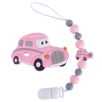 Прорізувач WD210715 Машинка силіконове намисто 26см Рожевий Bambi WD210715(Pink)