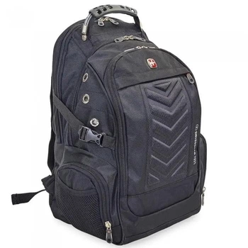Туристичний рюкзак Backpack "8833" 35л Чорний тактичний рюкзак з водовідштовхуючим чохлом (VS7005314)
