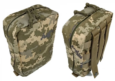 Підсумок аптечка тактична MOLLE піксель ЗСУ MM-14 для РПС, разгрузки або жилету