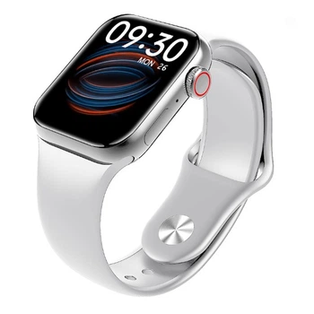 Смарт часы Airplus GS8 mini 41mm Smart Watch 8 series White. Умные фитнес часы. Цвет белый.