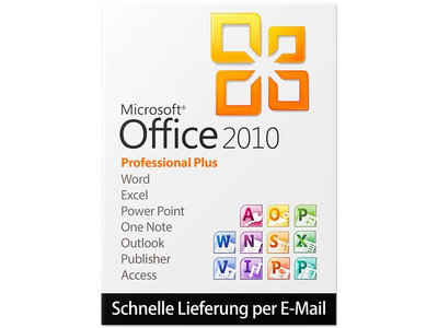 Microsoft Office 2010 Професiйна 32/64 bit всі мови (електронна ліцензія - 1ПК)