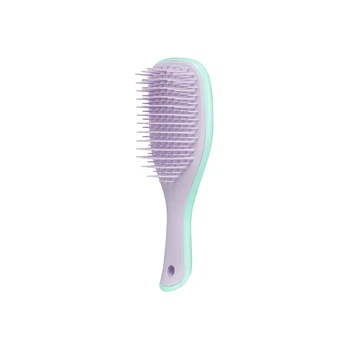 Щетка для волос Tangle Teezer The Wet Detangler Mini Wisteria Leaf салатовая/сиреневая