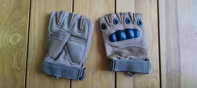 Тактичні рукавиці Combat (хакі) XL