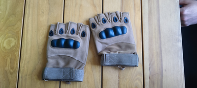 Тактичні рукавиці Combat (хакі) XL