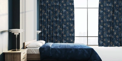 Готовый комплект штор AdaHome Collection 290х150см Warner Bros в дескую комнату Blackout