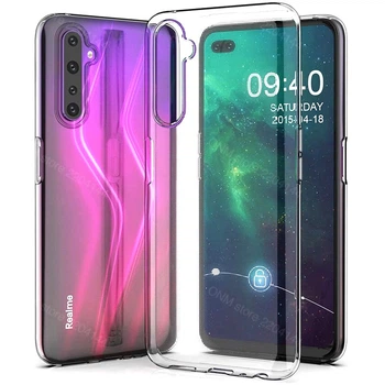 TPU чехол Epic Transparent 1,5mm для Realme 6 Pro Бесцветный (прозрачный) Без бренда