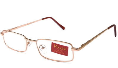 Окуляри для зору металеві 898+, готові окуляри, окуляри для корекції +4.5