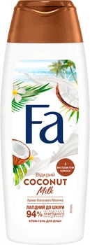 Гель для душу Fa Coconut Milk 250 мл (5410091767204)