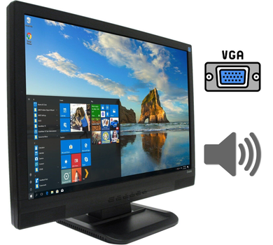 Монитор Б класс Iiyama ProLite E2202WSV / 22" (1680x1050) TN / VGA / встроенные колонки (2x 2W) / VESA 100x100 б/у