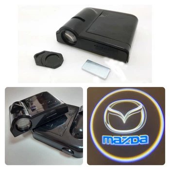 Логотип підсвічування дверей Mazda Lazer door logo MAZDA
