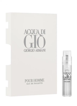 Пробник Туалетная вода для чоловіків Giorgio Armani Acqua di Gio Pour Homme. 1.2 мл (3360372729471)