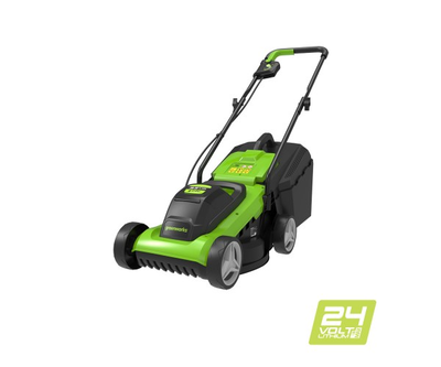 Акумуляторна газонокосарка Greenworks G24LM32K2 (24 В, 2 А*год, 320 мм) (2509607VA)