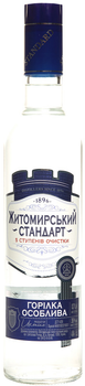 Горілка Житомирський Стандарт 5 стадій очищення 0.7 л 38% (4820001623895)