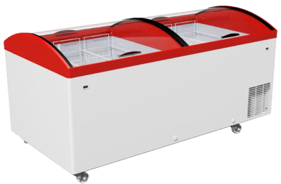 Морозильный ларь с гнутым стеклом JUKA M1000V