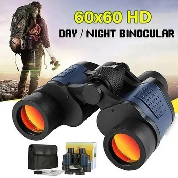 Тактический мощный БИНОКЛЬ NightWorking 60x60 HD для наблюдения и охоты , рыбалки ,туризма и поисковых работ Водонепроницаемый