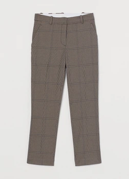 Брюки H&M 34 Серый 0777504_клетка_11