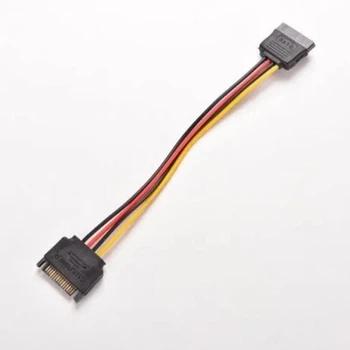 Переходник удлинитель 15 pin SATA to SATA 20 см 529818754