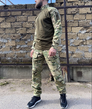 Військова форма Tactic, тактичний костюм (убакс + штани), мультикам 54
