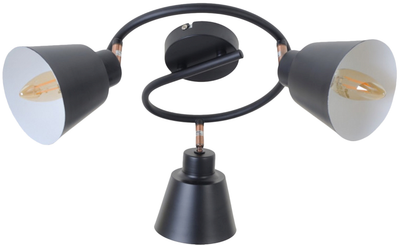 Люстра пристельова Brille HTL-208/3G E14 BK/Cooper (26-794)