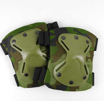 Налокотники тактичні накладка ХМ10 Камуфляж/Зелений (KS37808)