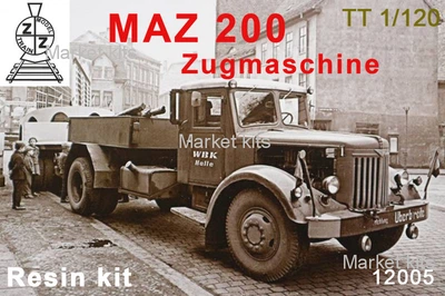 Грузовик МАЗ-200 1:120 ZZ MODELL (ZZ12005)