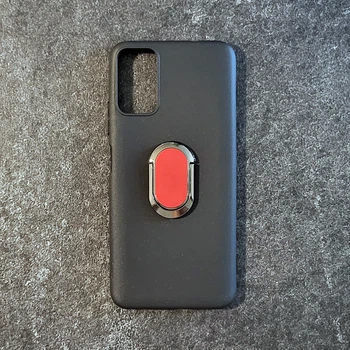 Чохол Shell Mate з Червоним Кільцем для ZTE Blade A71 Black