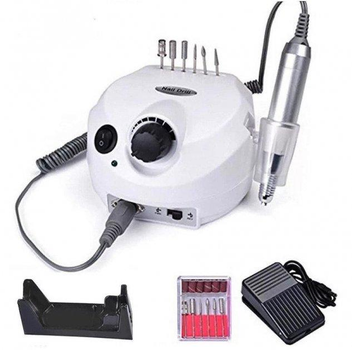 Фрезер для манікюру Nail Drill DM-202 білий, 65 Вт