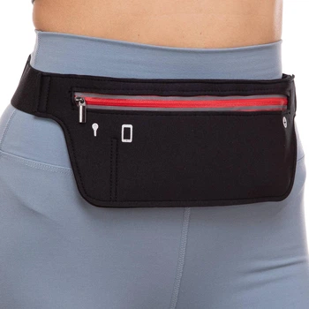 Спортивная сумка на пояс для бега SP-Sport Action YB004 Black-Red