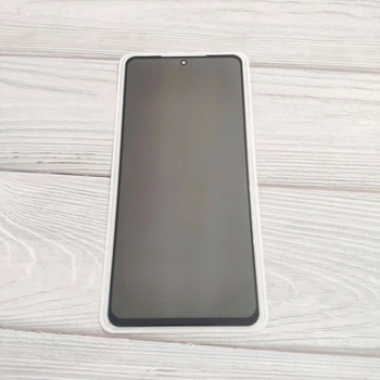 Защитное стекло Антишпион Xiaomi Redmi Note 10 Pro Full Glue Черное