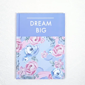 Блокнот A plus Dream Big А5 в клетку 80л. твердая обложка A5128-1