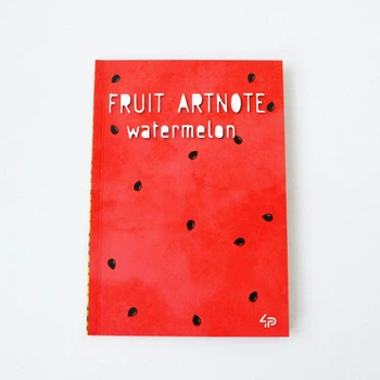 Блокнот А5 с цветными листами Profi Frutti watermelon 80 страниц арт. 902637