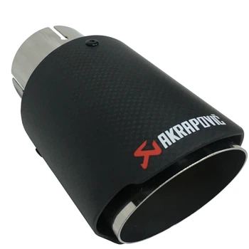 Насадки глушителя выхлопной системы AKRAPOVIC 52-55мм 89мм акрапович