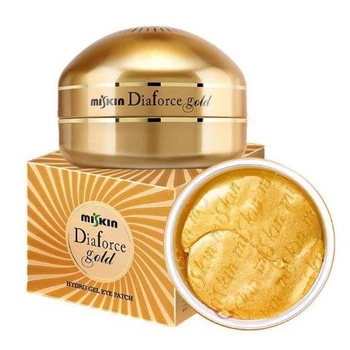 Гідрогелеві ліфтинг-патчі для очей із золотом та перлами MISSKIN Diaforce Gold Hydro Gel Eye Patch