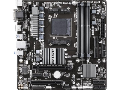 Материнская плата Socket AM3+ GIGABYTE GA-78LMT-USB3 R2.0 ( sAM3+, DDR3, AMD 760G, PCI-Ex16 ) Б/У
