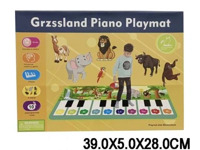 Музыкальный коврик ToyCloud "Happy Animals" 2 режима A7-2072