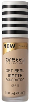 Основа тональная матирующая Pretty Get Real Matte №1 Porcelain 30 мл (8690604603510)
