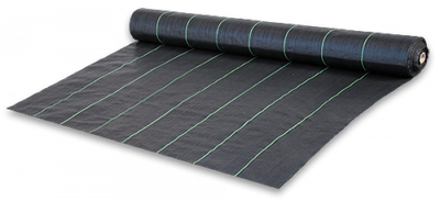Агротканина проти бур'янів 70 г/м² PP, чорна UV 1.1х100м, AT7011100