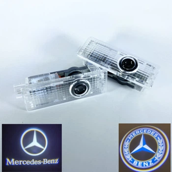 Логотип підсвітка дверей Mercedes-Bens (W208,W209), W240, C199, (R171,R172), (W203)