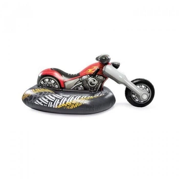 Надувной плотик Мотоцикл Intex 57534 (180х94х71 см) Красный