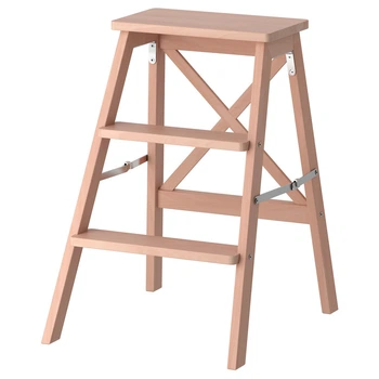 Стремянка IKEA BEKVAM 3 ступеньки бук (901.904.11)