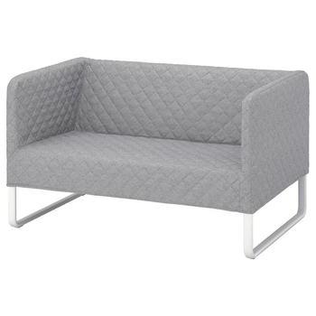 Диван IKEA KNOPPARP 2-местный серый 104.246.21