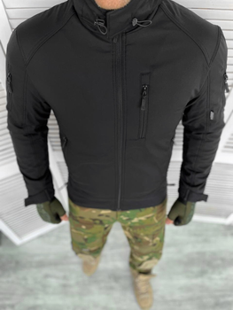 Тактична куртка Soft Shell Black M